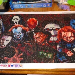 Finished diamond painting